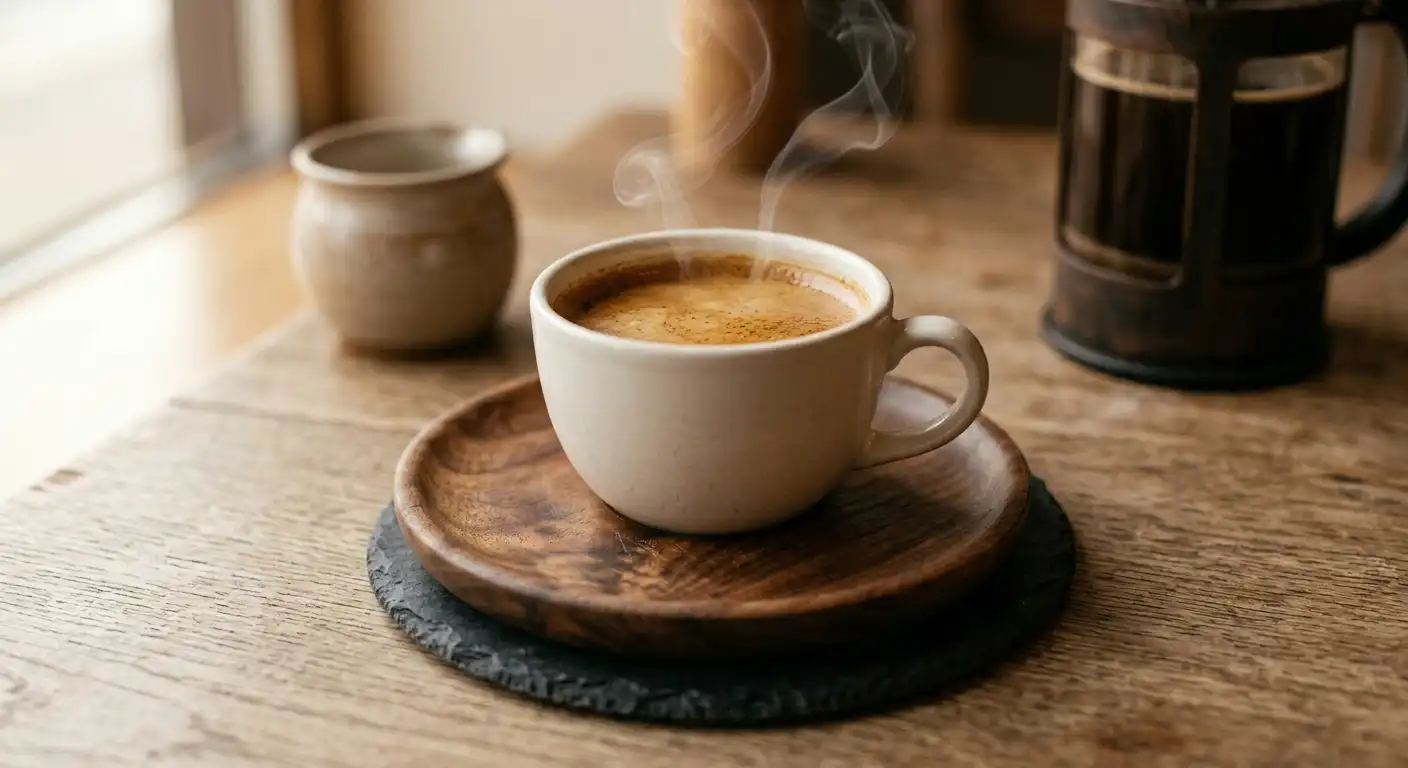 spendiere mir einen kleinen Kaffee